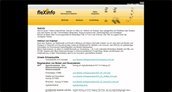 Desktop Screenshot of flexinfo.ch