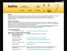 Tablet Screenshot of flexinfo.ch